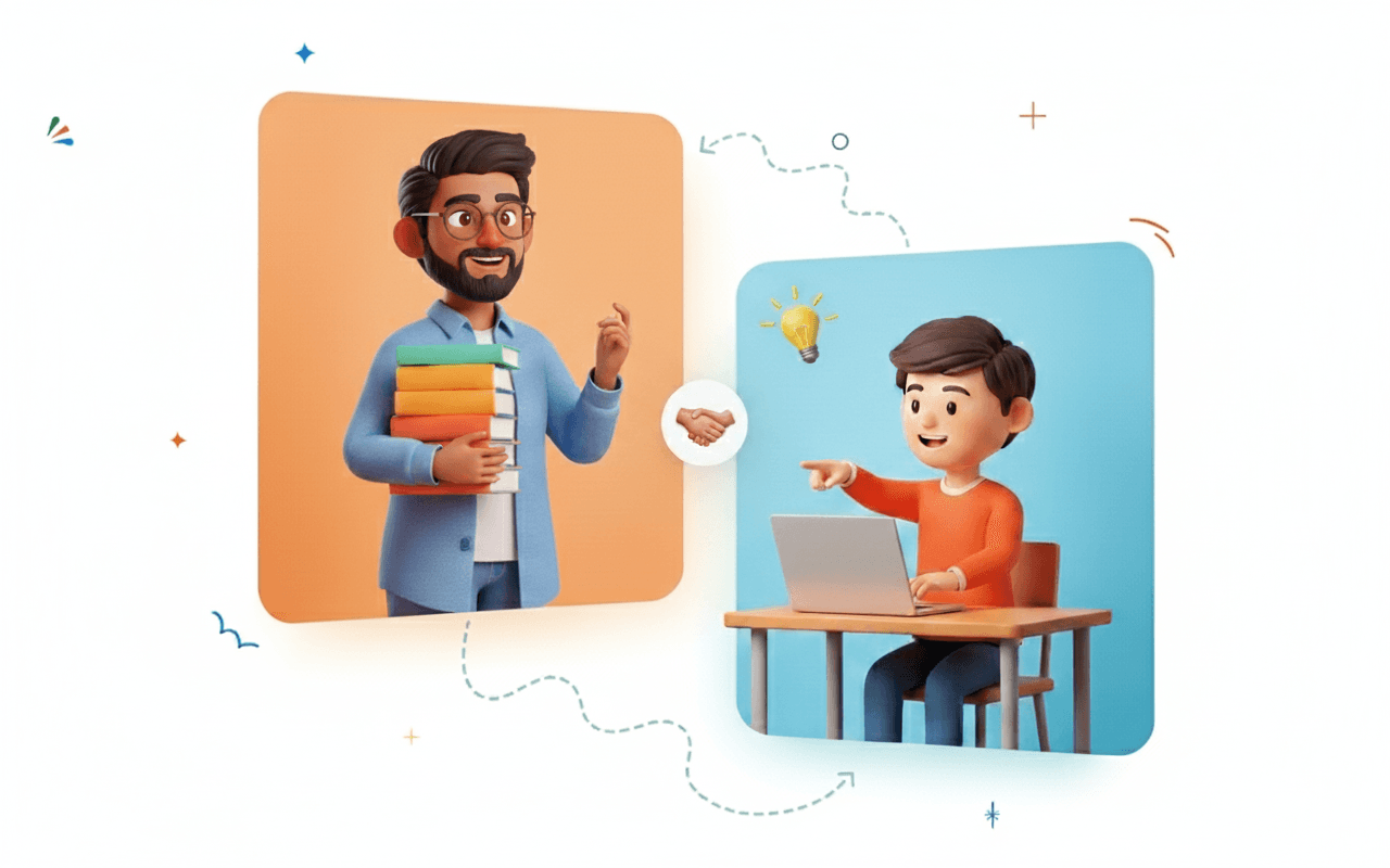 Interactive Math Learning Visual